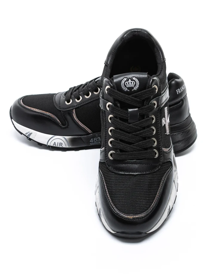 Pantofi Sport Barbati 9010 Negru » meishop.life