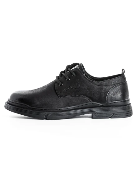 Pantofi Barbati din piele naturala  806003 Negru » meishop.life