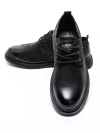 Pantofi Barbati din piele naturala  806003 Negru (L19) Mels