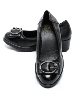 Pantofi cu Platforma 220711 Negru » meishop.life