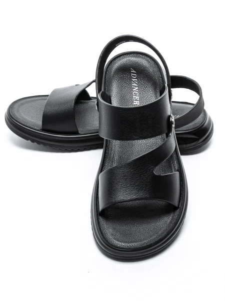 Sandale Barbati 56292 Negru » meishop.life