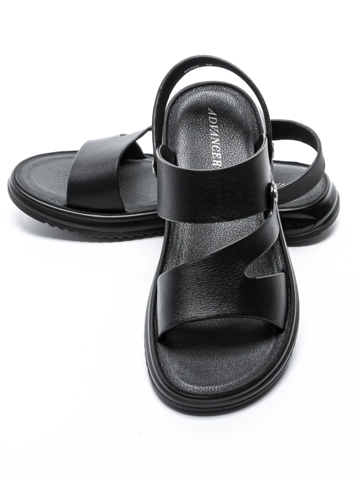 Sandale Barbati 56292 Negru » meishop.life