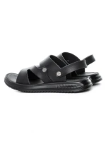 Sandale Barbati 56292 Negru » meishop.life