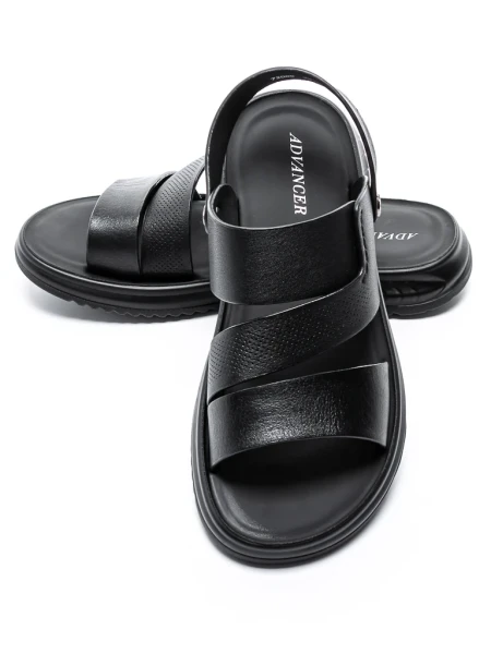 Sandale Barbati 72009 Negru » meishop.life