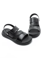 Sandale Barbati 72009 Negru » meishop.life