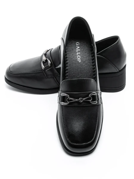 Pantofi Casual Dama din piele naturala 6290 BLACK | GALOP