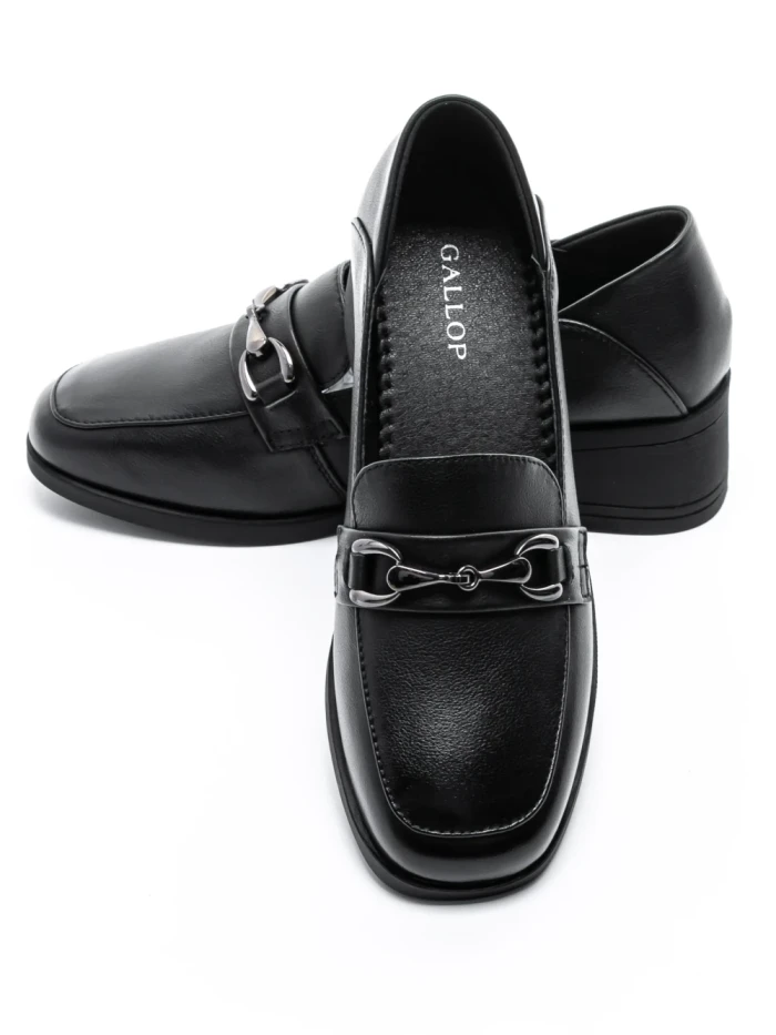 Pantofi Casual Dama din piele naturala 6290 BLACK | GALOP