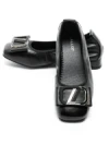 Balerini Dama din piele naturala 8561 BLACK | GALOP