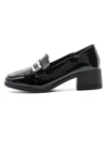 Pantofi Casual Dama din piele naturala 6295 BLACK | GALOP