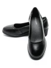 Balerini Dama din piele naturala 9723 BLACK | GALOP