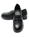 Pantofi Casual Dama din piele naturala 9066 BLACK | GALOP
