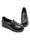Pantofi Casual Dama din piele naturala 9066 BLACK | GALOP
