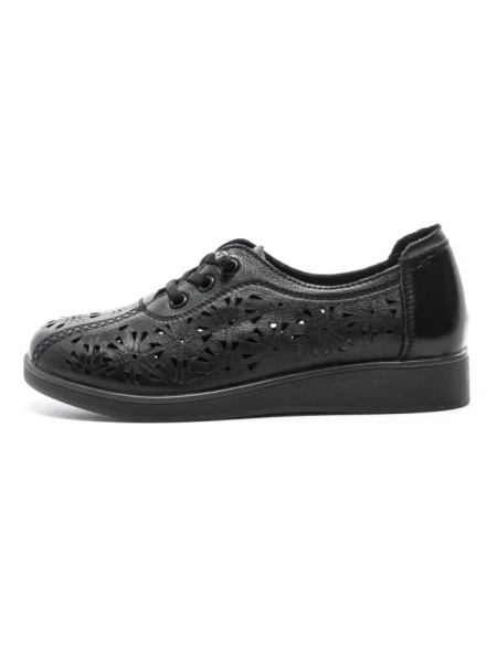 Pantofi Casual Dama din piele naturala 9067 BLACK | GALOP