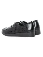 Pantofi Casual Dama din piele naturala 9067 BLACK | GALOP