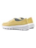 Pantofi Casual Dama din piele naturala K98820 YELLOW | GALOP