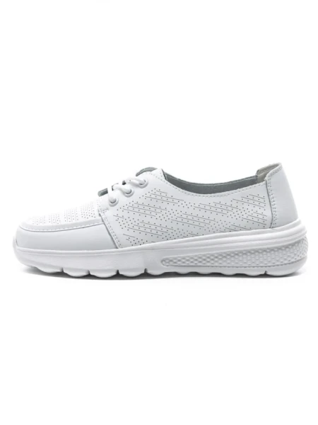 Pantofi Casual Dama din piele naturala K98820 WHITE | GALOP