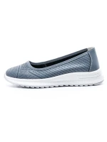 Balerini Dama din piele naturala K98821 BLUE | GALOP