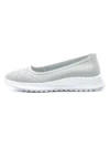 Balerini Dama din piele naturala K98821 GREY | GALOP