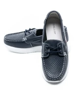 Pantofi Casual Dama din piele naturala K98292 DARK BLUE | GALOP