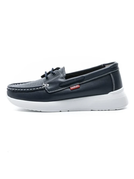 Pantofi Casual Dama din piele naturala K98292 DARK BLUE | GALOP