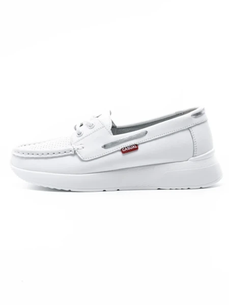 Pantofi Casual Dama din piele naturala K98292 WHITE | GALOP