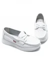 Pantofi Casual Dama din piele naturala K98292 WHITE | GALOP
