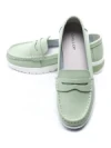 Pantofi Casual Dama din piele naturala K98201 GREEN | GALOP