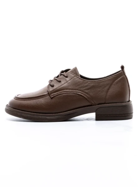 Pantofi Casual Dama din piele naturala 7295 BROWN | GALOP