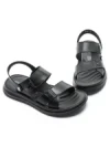Sandale Barbati din piele naturala 592096 BLACK | ADVANCER