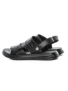 Sandale Barbati din piele naturala 592096 BLACK | ADVANCER