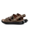 Sandale Barbati din piele naturala 592096 GREY | ADVANCER