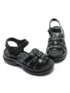 Sandale Dama din piele naturala 2776737 BLACK | ADVANCER