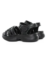 Sandale Dama din piele naturala 2776737 BLACK | ADVANCER