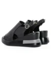 Sandale Dama din piele naturala 8130 BLACK | ADVANCER