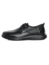 Pantofi Casual Barbati din piele naturala 883L-17 BLACK | ADVANCER