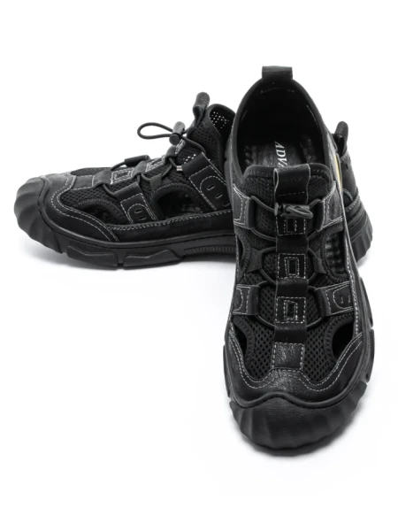 Pantofi Casual Barbati din piele naturala A93001 BLACK | ADVANCER