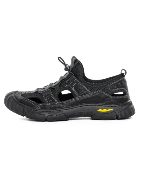 Pantofi Casual Barbati din piele naturala A93001 BLACK | ADVANCER