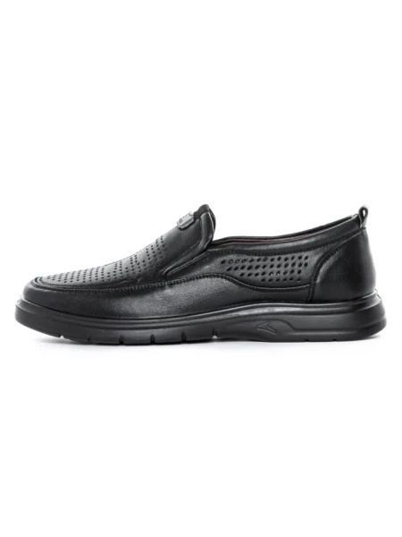 Pantofi Casual Barbati din piele naturala 883L-18 BLACK | ADVANCER