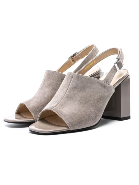 Sandale Dama din piele naturala K24095-7893 GREY | ADVANCER