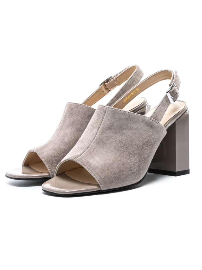 Sandale Dama din piele naturala K24095-7893 GREY | ADVANCER
