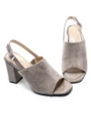 Sandale Dama din piele naturala K24095-7893 GREY | ADVANCER