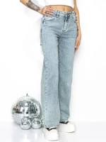 Blugi Dama M2227-1 ALBASTRU | FASHION