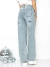Blugi Dama M2227-1 ALBASTRU | FASHION
