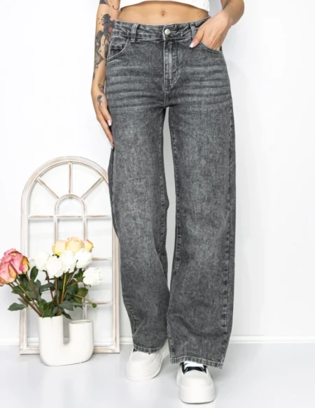 Blugi Dama M2227-2 GRI | FASHION