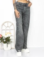 Blugi Dama M2227-2 GRI | FASHION