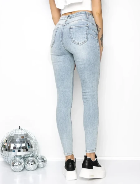 Blugi Dama SZ2888-H ALBASTRU | FASHION
