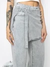 Blugi Dama Y3009-2 GRI | FASHION