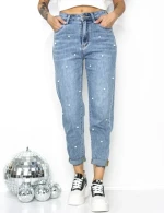 Blugi Dama RF080 ALBASTRU | MINA