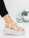 Sandale Dama cu Platforma 5H26 PINK | MEI