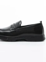 Mocasini Barbati din piele naturala Z24524-2 BLACK | BERLINER